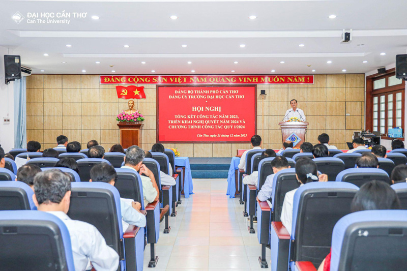Hội nghị Đảng ủy mở rộng Tổng kết công tác năm 2023, triển khai Nghị quyết nhiệm vụ năm 2024 và Chương trình công tác Quý I năm 2024 Hội nghị Đảng ủy mở rộng Tổng kết công tác năm 2023, triển khai Nghị quyết nhiệm vụ năm 2024 và Chương trình công tác Quý I năm 2024